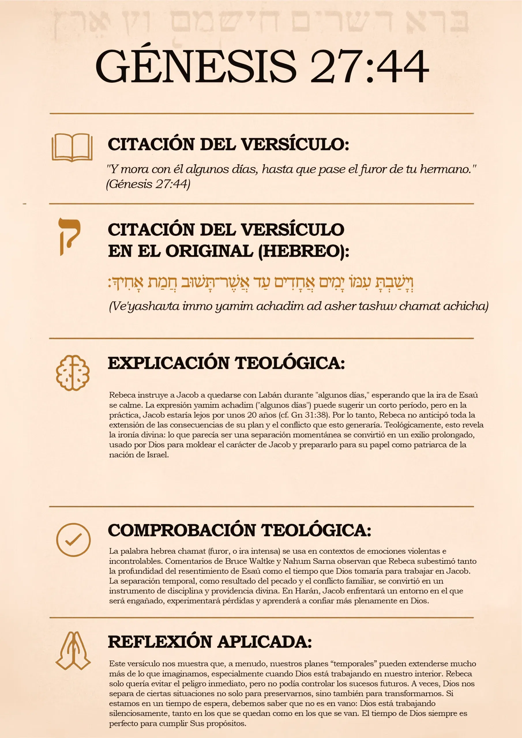 Genesis 27-44 ES