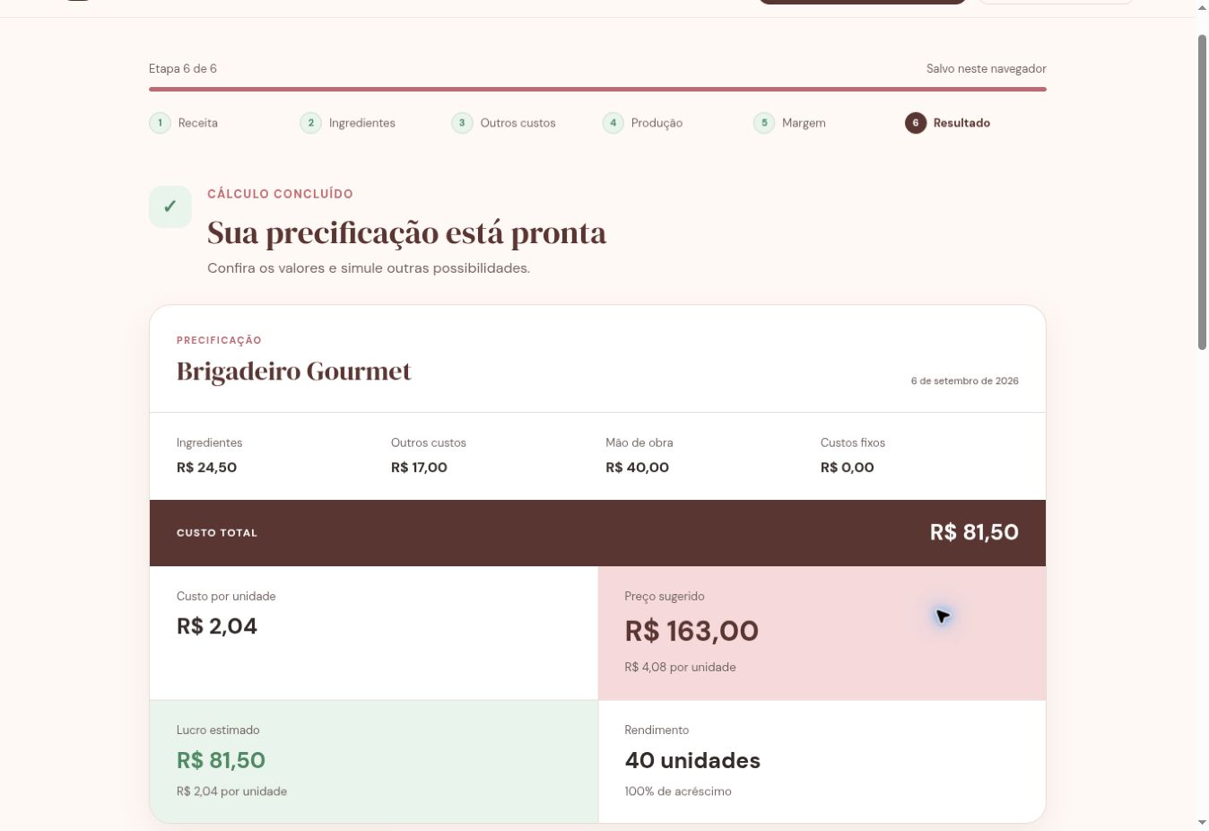 Visualiza&ccedil;&atilde;o do Resultado Final